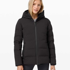 Lululemon Sleet Street Jacket Size 6 Black